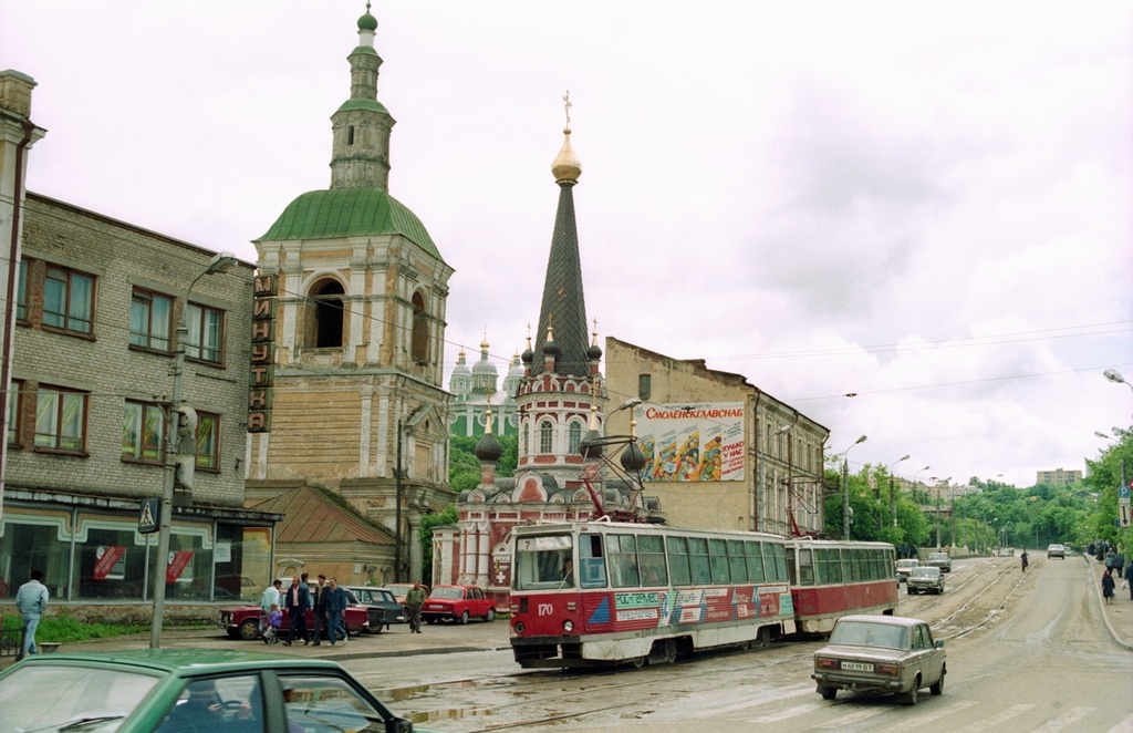 Смоленск, 71-605 (КТМ-5М3) № 170; Смоленск — Исторические фотографии (1992 — 2001 гг.)