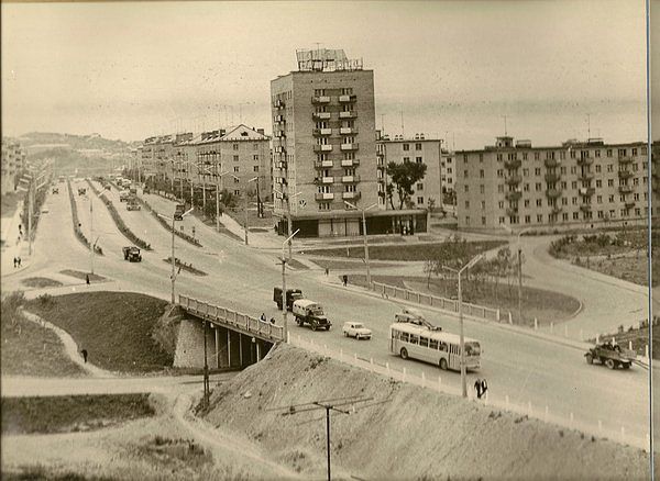 Владивосток — Исторические фотографии — троллейбус