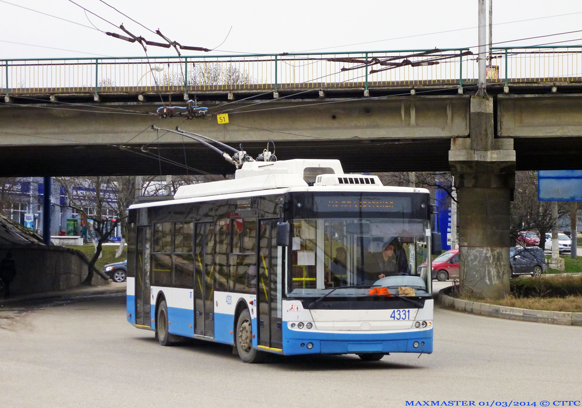 Крымский троллейбус, Богдан Т70110 № 4331