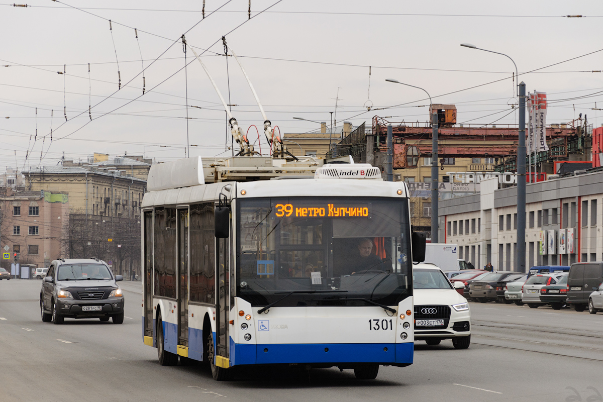 Санкт-Петербург, Тролза-5265.00 «Мегаполис» № 1301