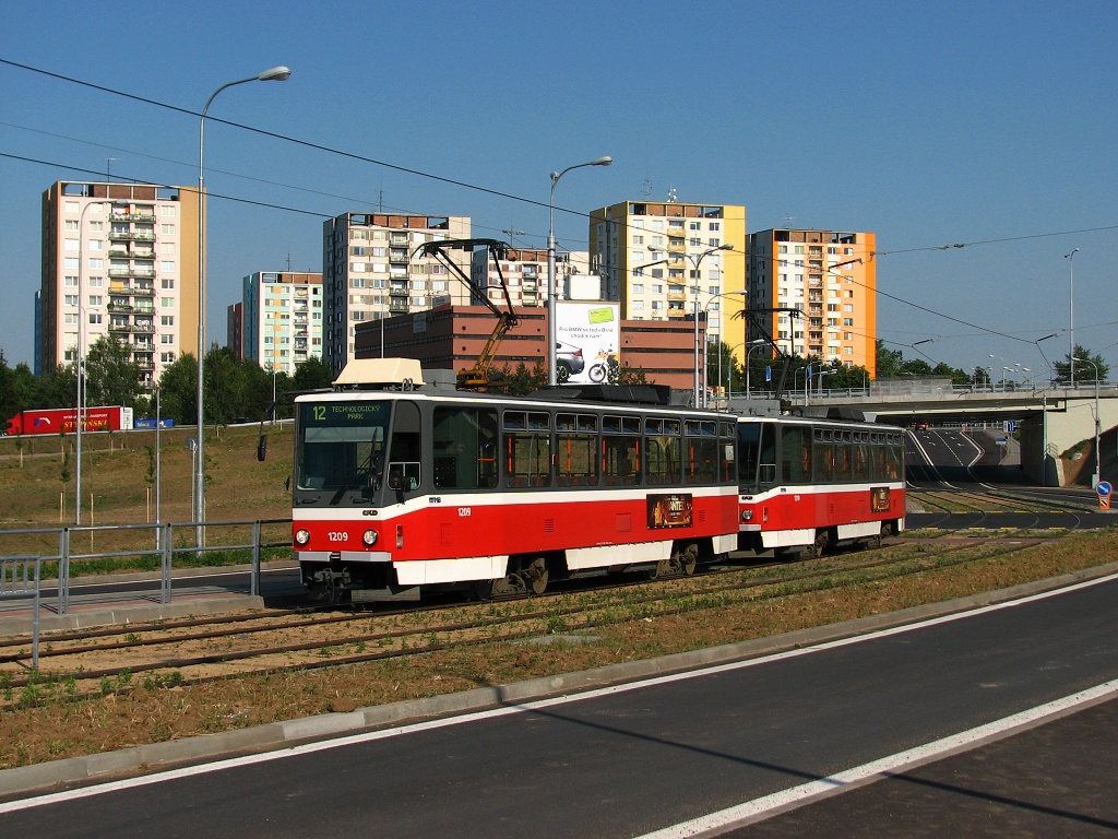 Брно, Tatra T6A5 № 1209