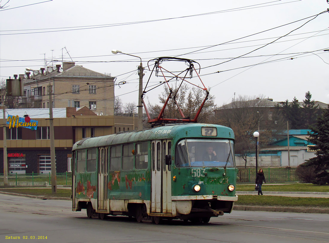 Harkiv, Tatra T3SU Br. 583