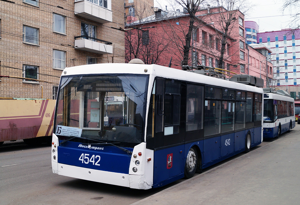 Москва, Тролза-5265.00 «Мегаполис» № 4542