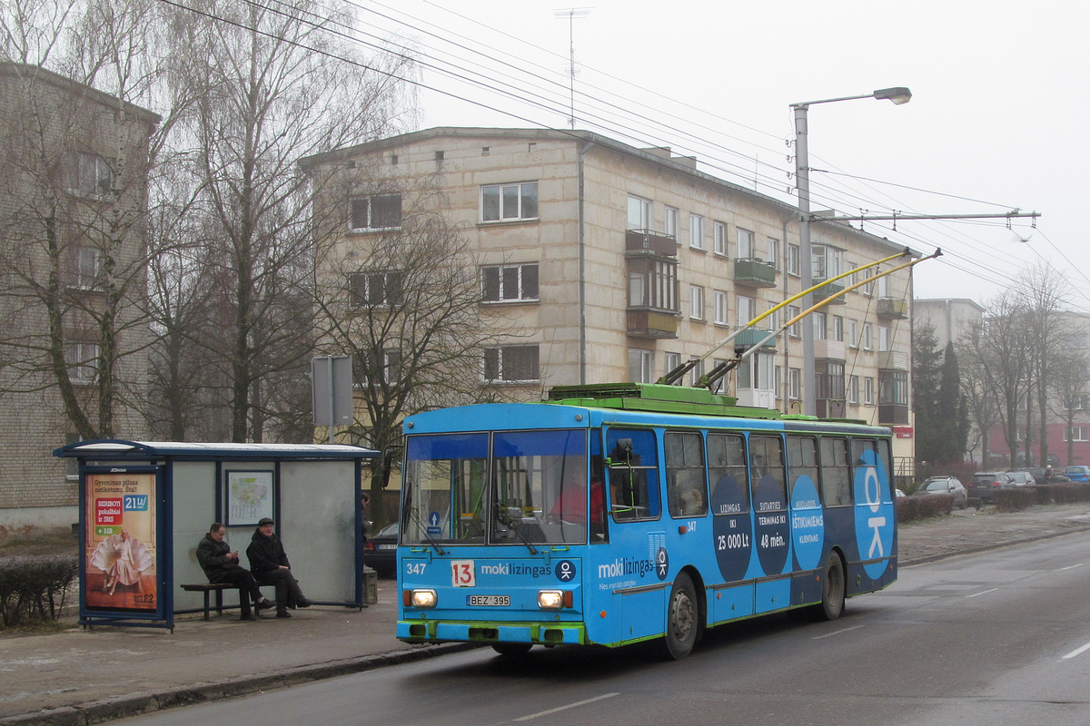 Каунас, Škoda 14Tr13/6 № 347