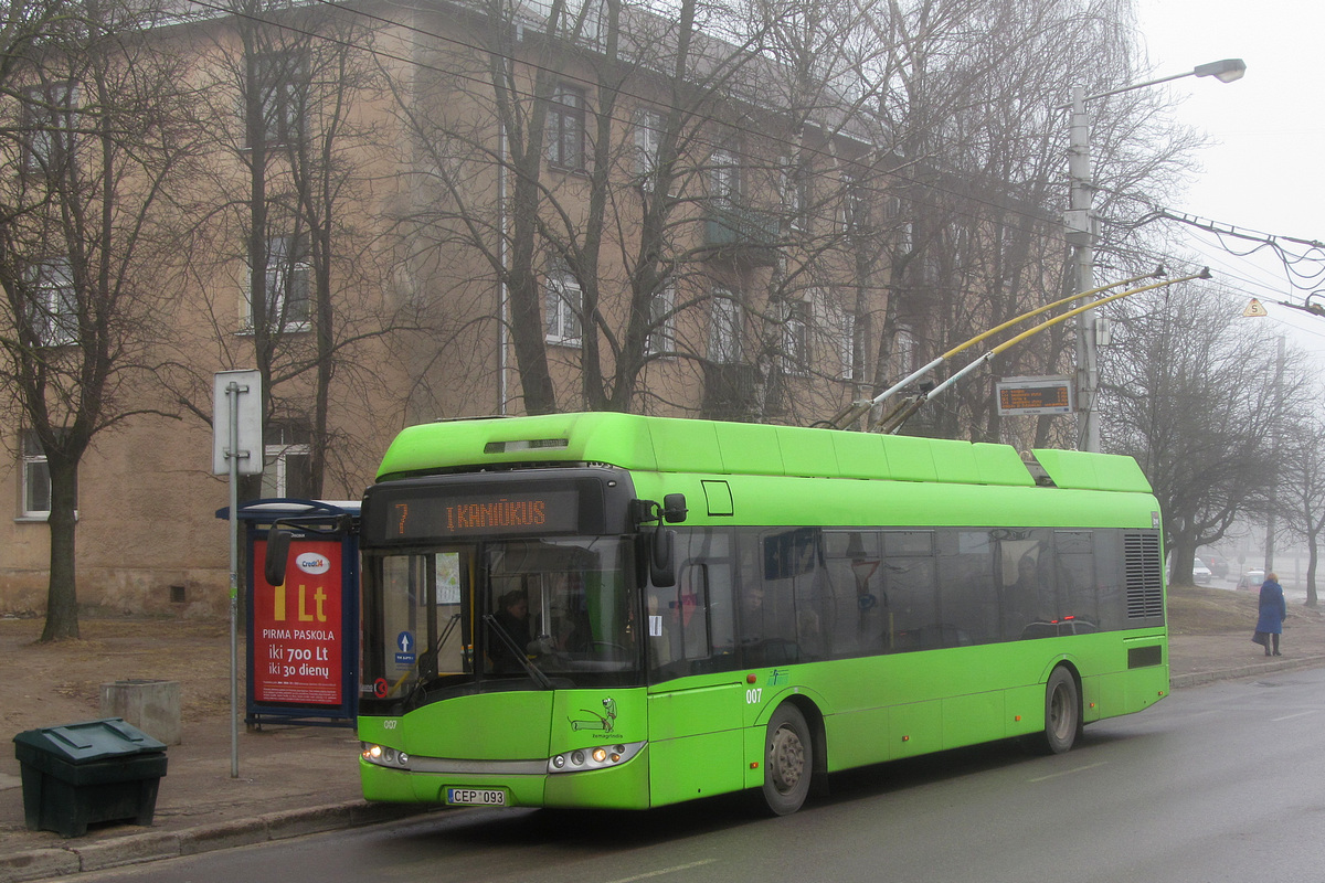 Каунас, Solaris Trollino III 12 AC № 007