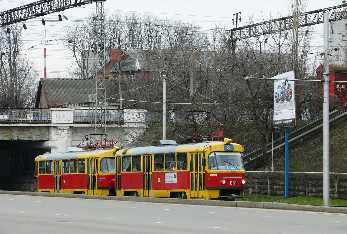 Краснодар, Tatra T3SU № 081