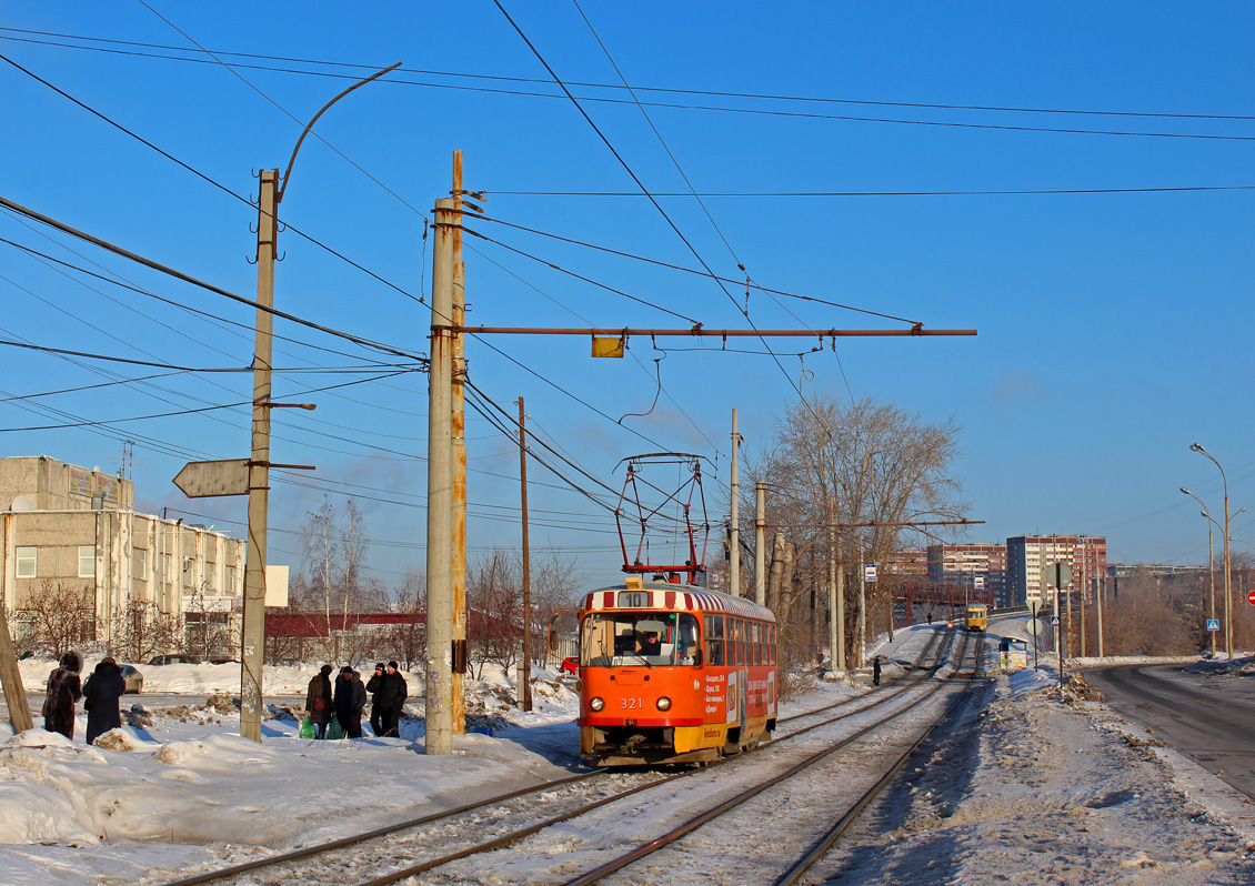 Екатеринбург, Tatra T3SU № 321