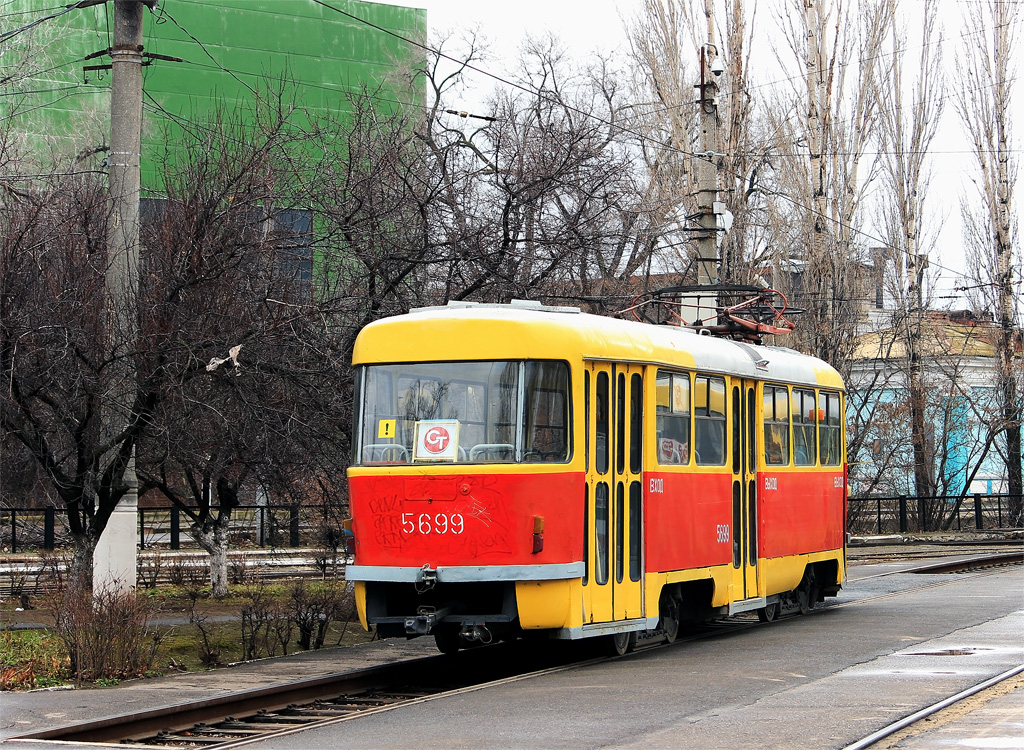 Волгоград, Tatra T3SU № 5699