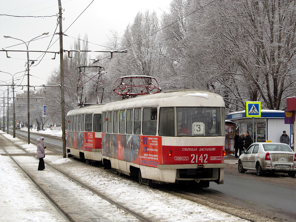 Самара, Tatra T3SU № 2142