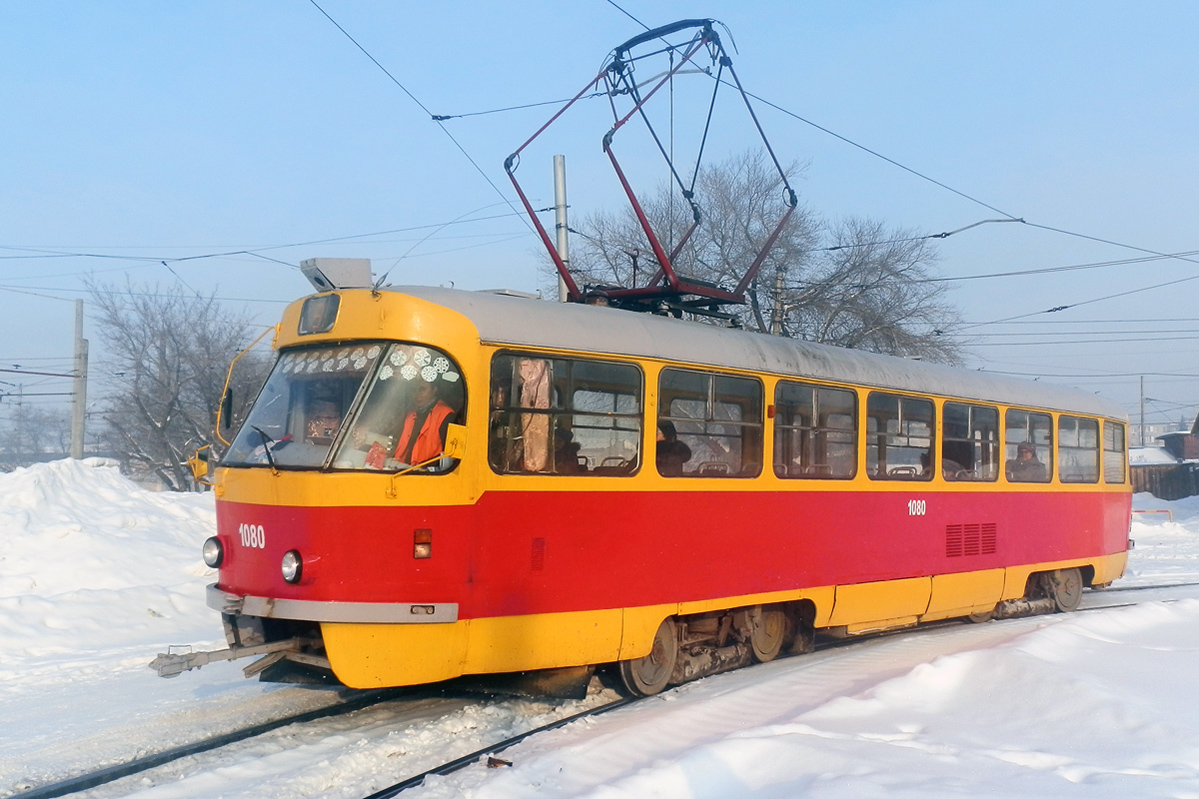 Барнаул, Tatra T3SU № 1080 Барнаул, Tatra T3SU № 1080