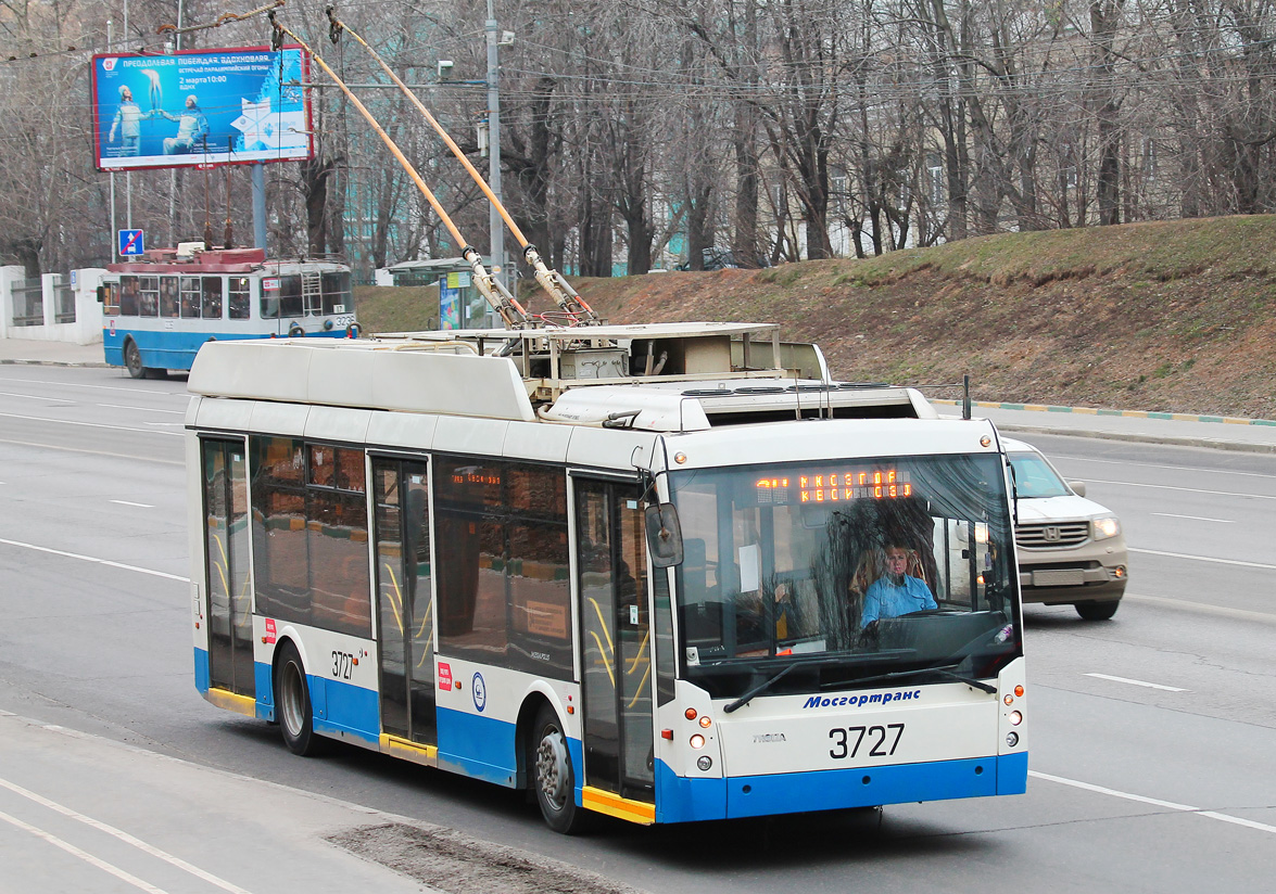 Москва, Тролза-5265.00 «Мегаполис» № 3727