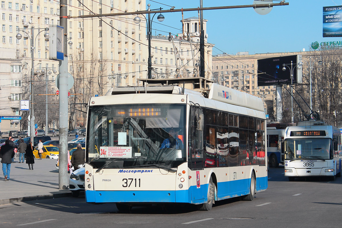 Москва, Тролза-5265.00 «Мегаполис» № 3711