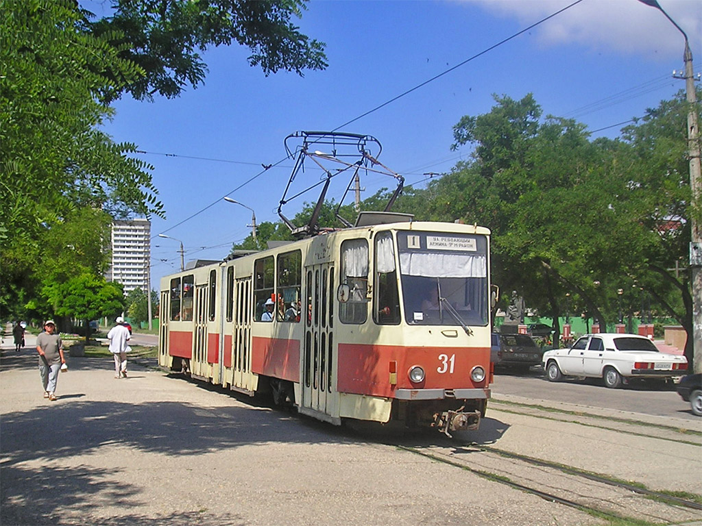 Евпатория, Tatra KT4SU № 31