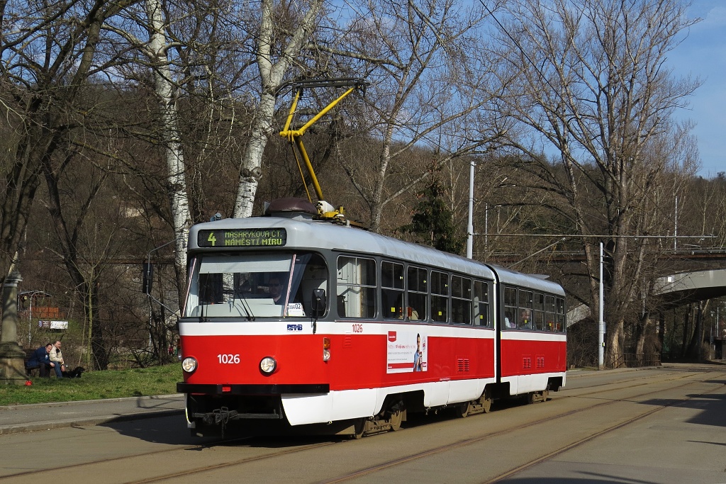 Брно, Tatra K2 № 1026 Брно, Tatra K2 № 1026