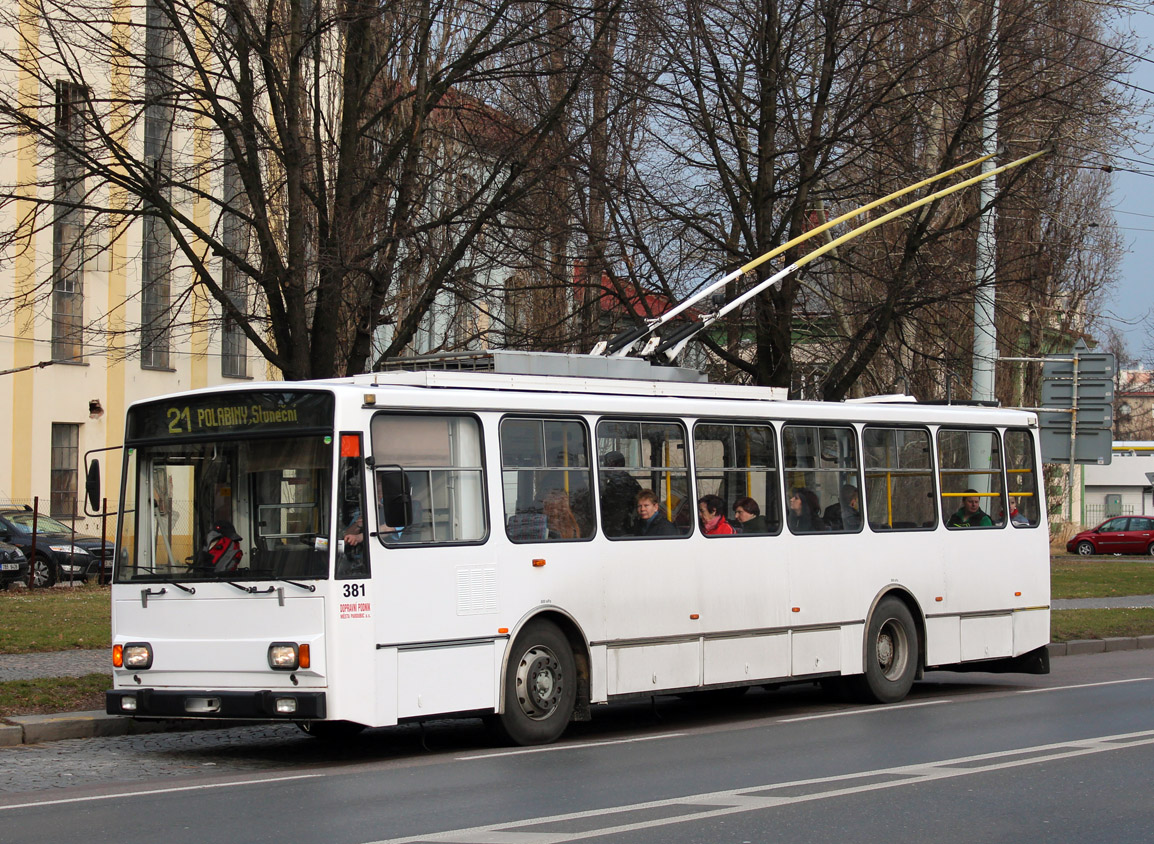 Пардубице, Škoda 14Tr17/6M № 381