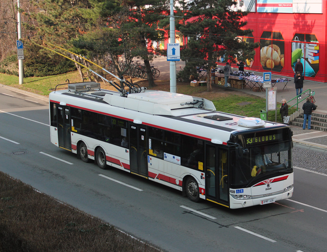 Pardubice, Škoda 28Tr Solaris III Nr. 408