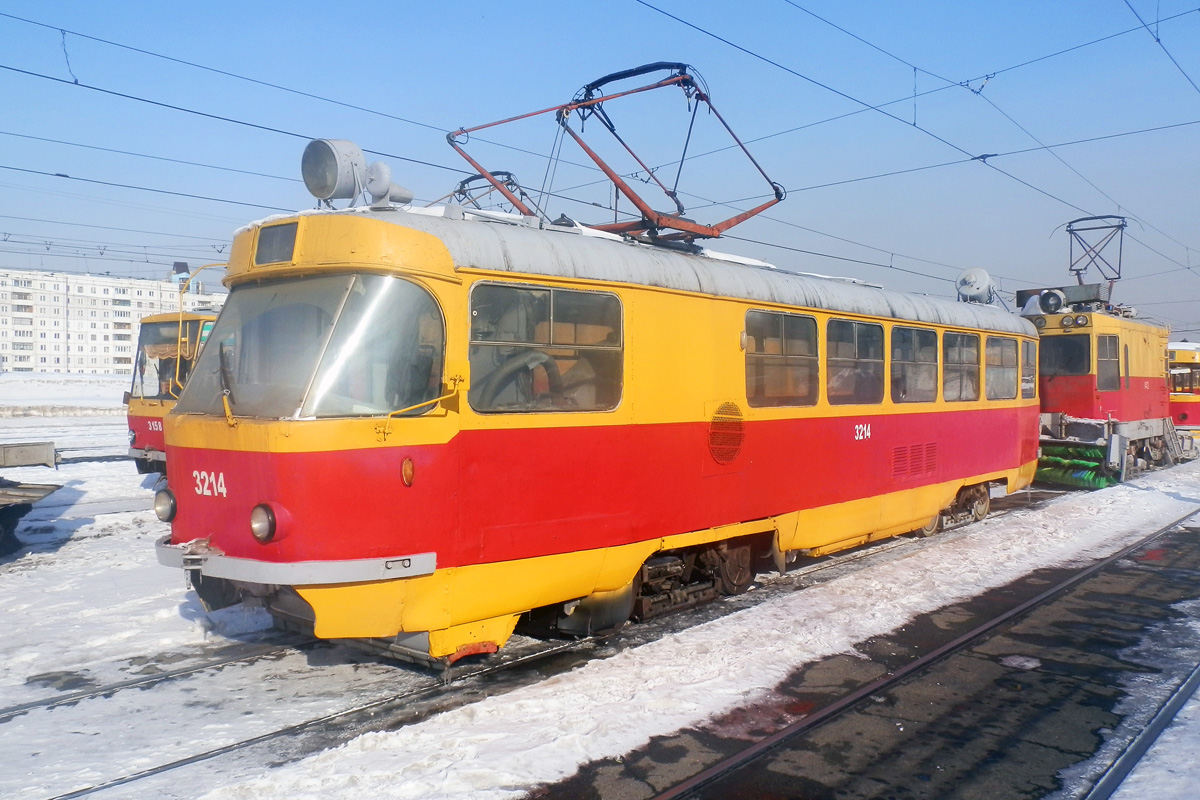 Barnaoul, Tatra T3SU (2-door) N°. 3214