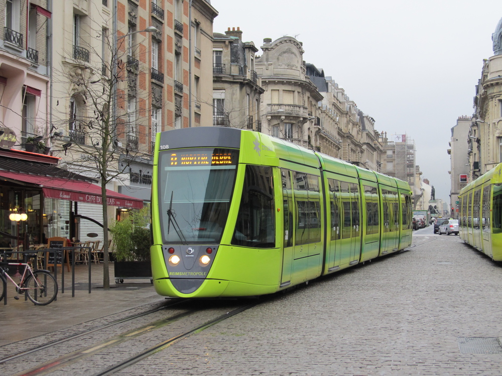 Реймс, Alstom Citadis 302 № 108