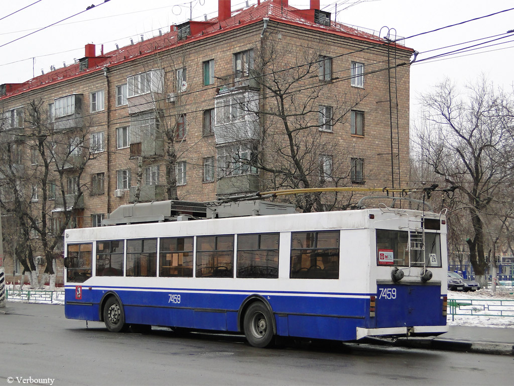 Москва, Тролза-5275.05 «Оптима» (КР МТрЗ) № 7459