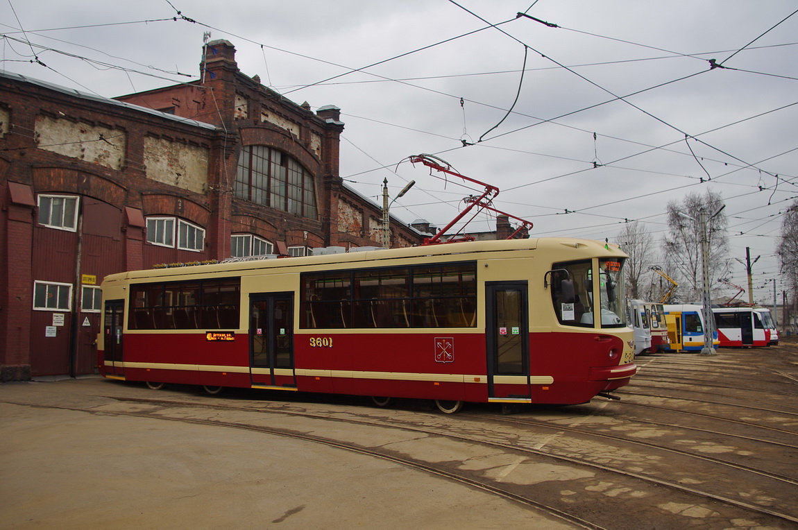 Санкт-Петербург, ЛМ-68М2 (мод. СПб ГЭТ) № 3601