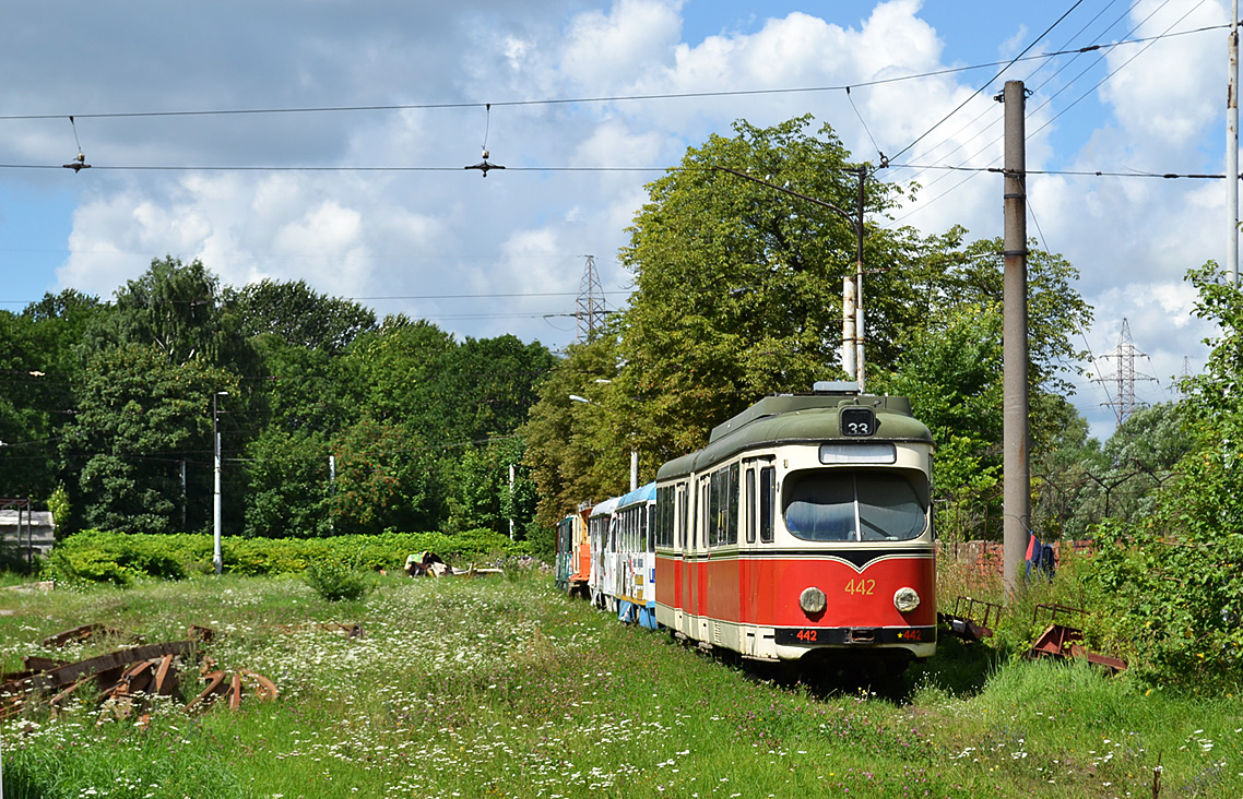 Kaliningrad, Duewag GT6 č. 442 Kaliningrad, Duewag GT6 č. 442