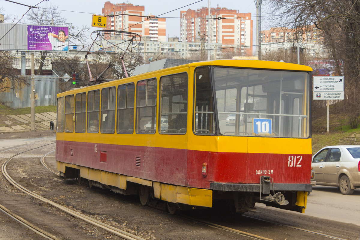 Ростов-на-Дону, Tatra T6B5SU № 812