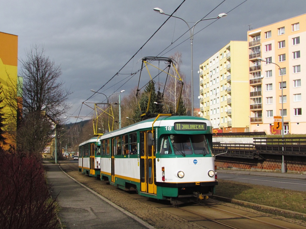 Либерец ― Яблонец-над-Нисой, Tatra T2R № 18