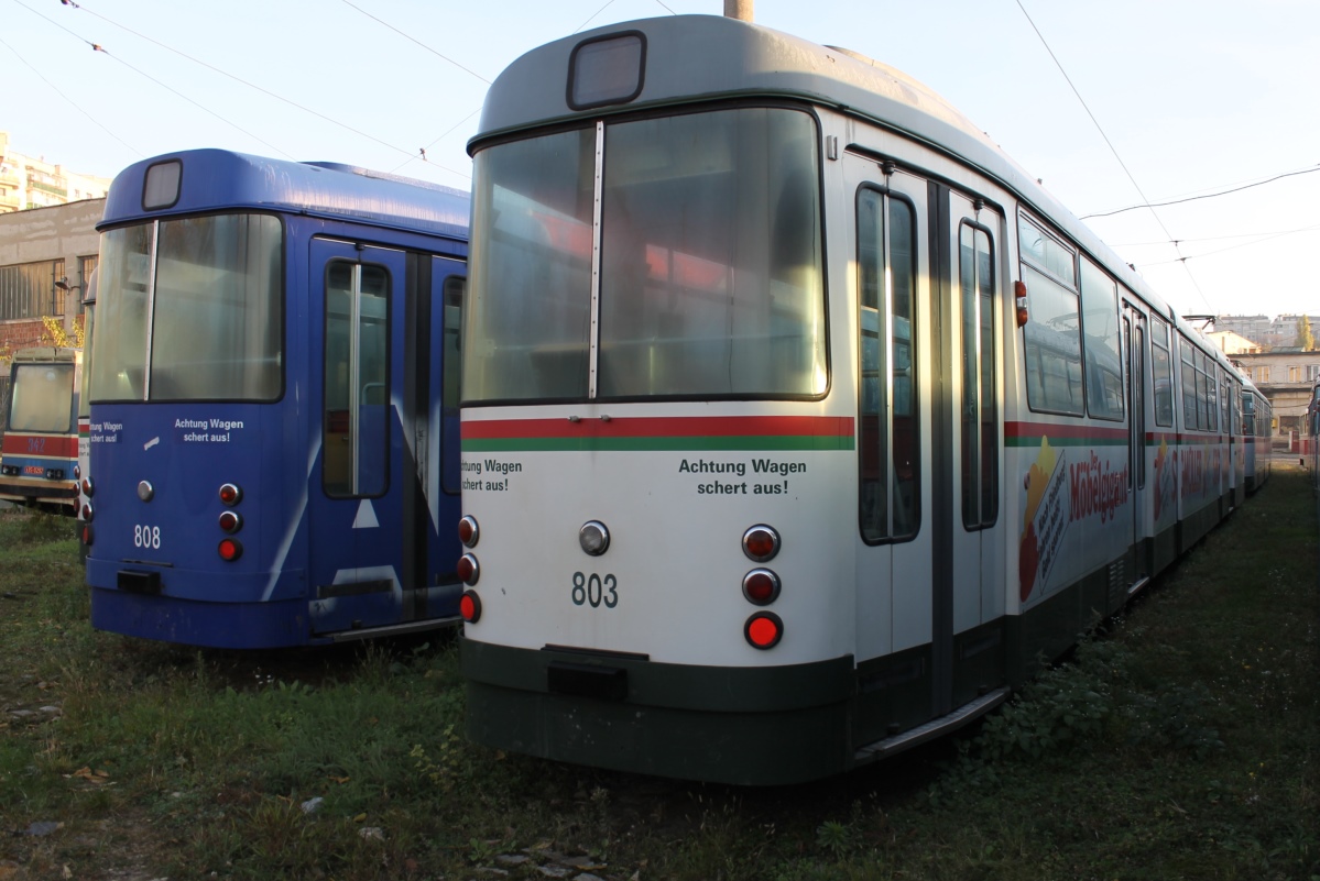 Яссы, MAN GT8 № 803