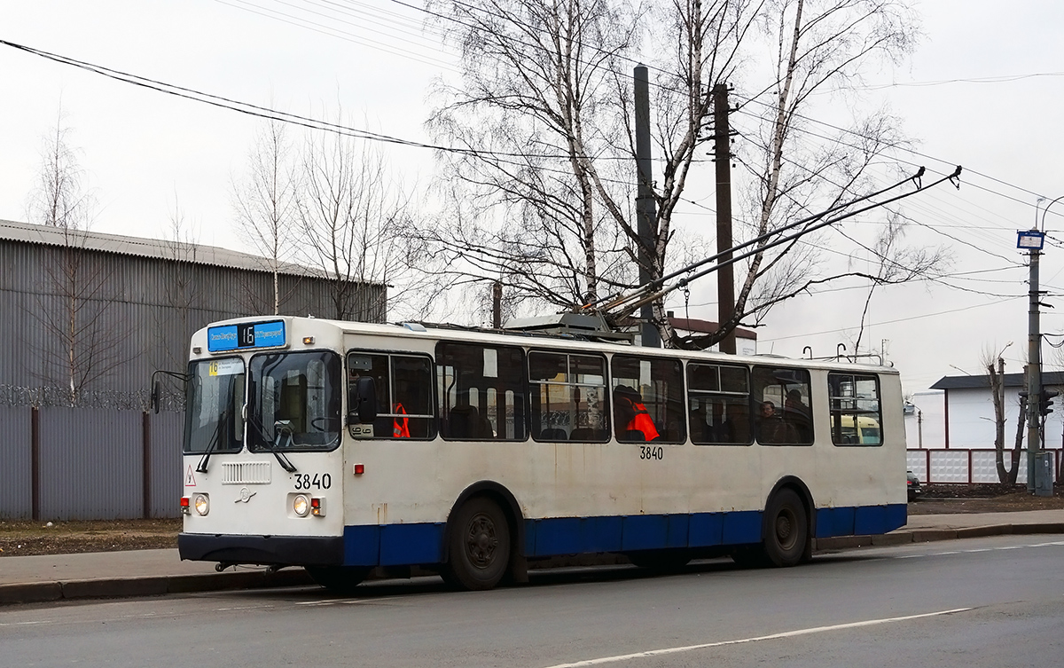 Санкт-Петербург, ЗиУ-682Г-016  [Г0М] № 3840