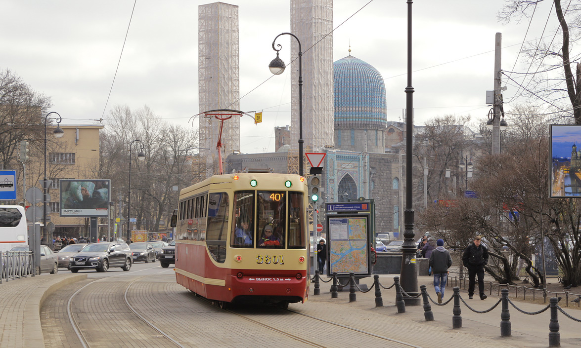 Санкт-Петербург, ЛМ-68М2 (мод. СПб ГЭТ) № 3601