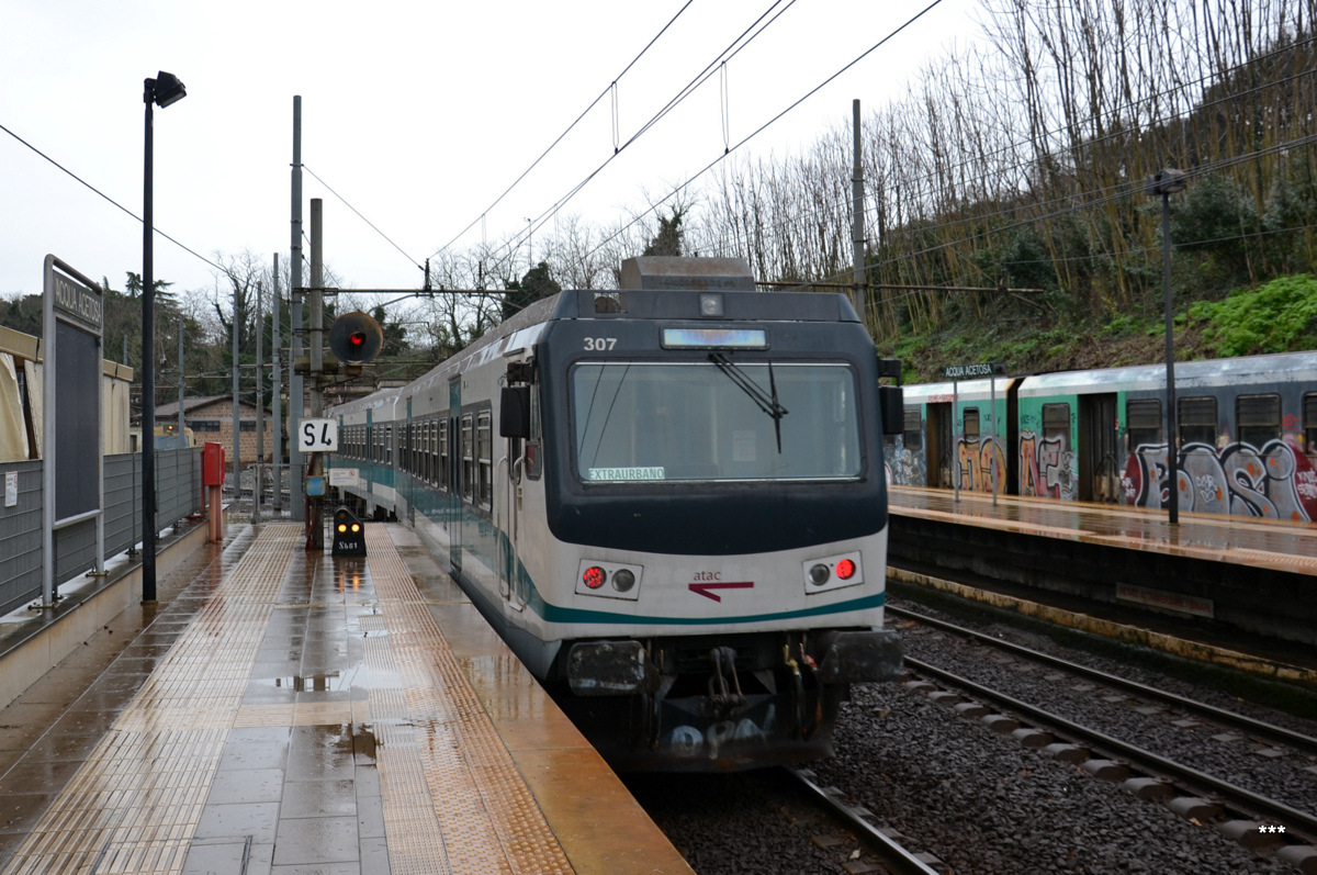 Rooma, Alstom MRP236 # 307; Rooma — Roma-Civita Castellana-Viterbo (Roma Nord)