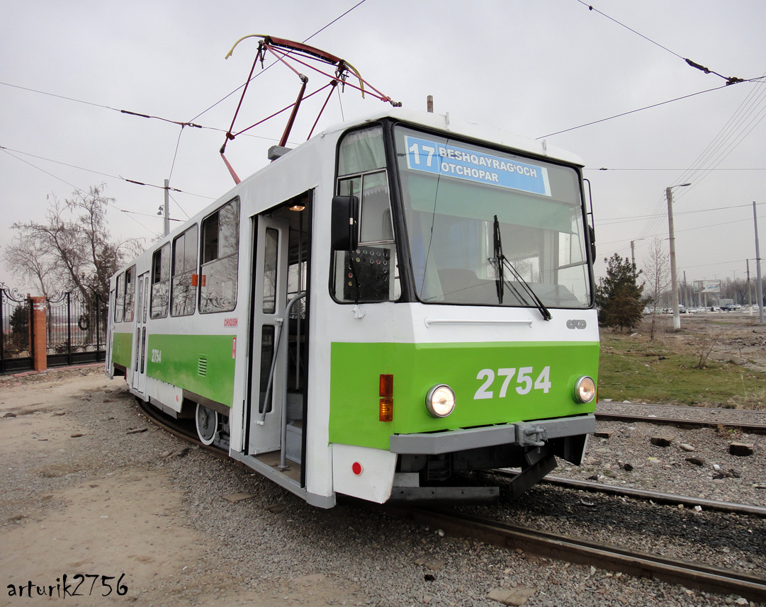 Ташкент, Tatra T6B5SU № 2754