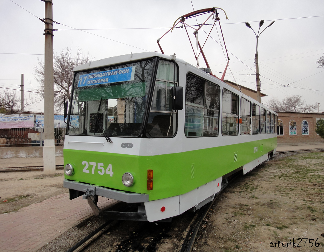Taschkent, Tatra T6B5SU Nr. 2754
