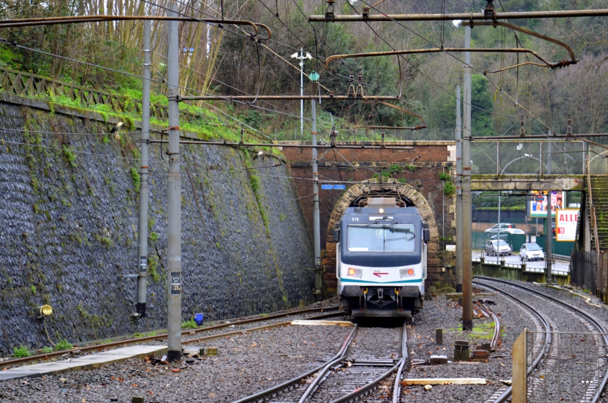 Roma, Alstom MRP236 № 316; Roma — Roma-Civita Castellana-Viterbo (Roma Nord)
