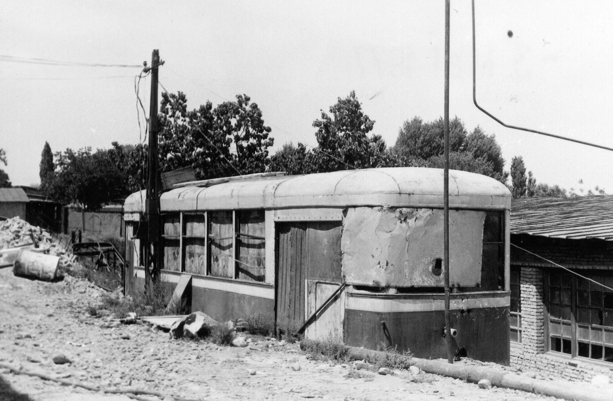 Samarcande, KTP-2 N°. 010; Samarcande — Old photos — tramway