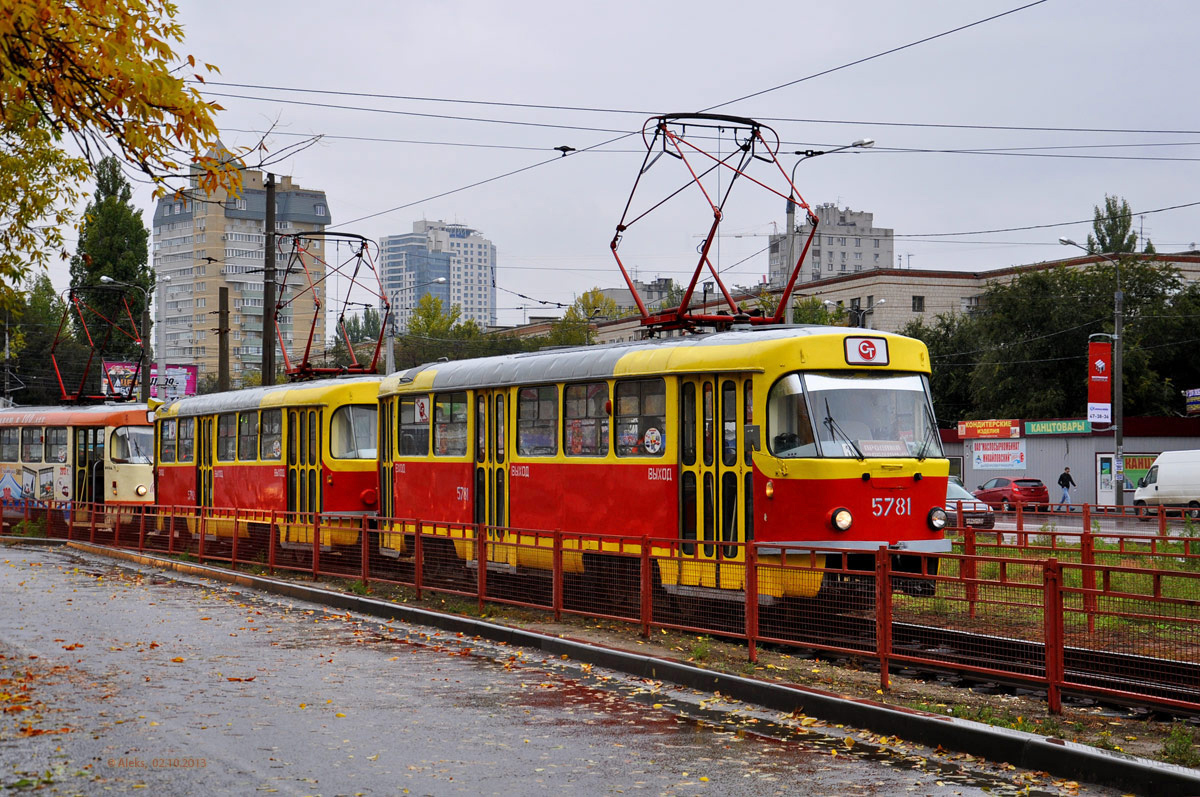 Волгоград, Tatra T3SU № 5781