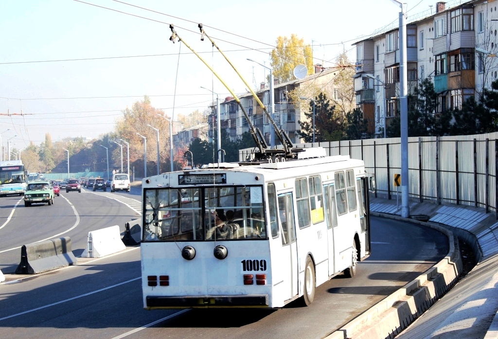 Алматы, Škoda 14Tr13/6 № 1009 Алматы, Škoda 14Tr13/6 № 1009