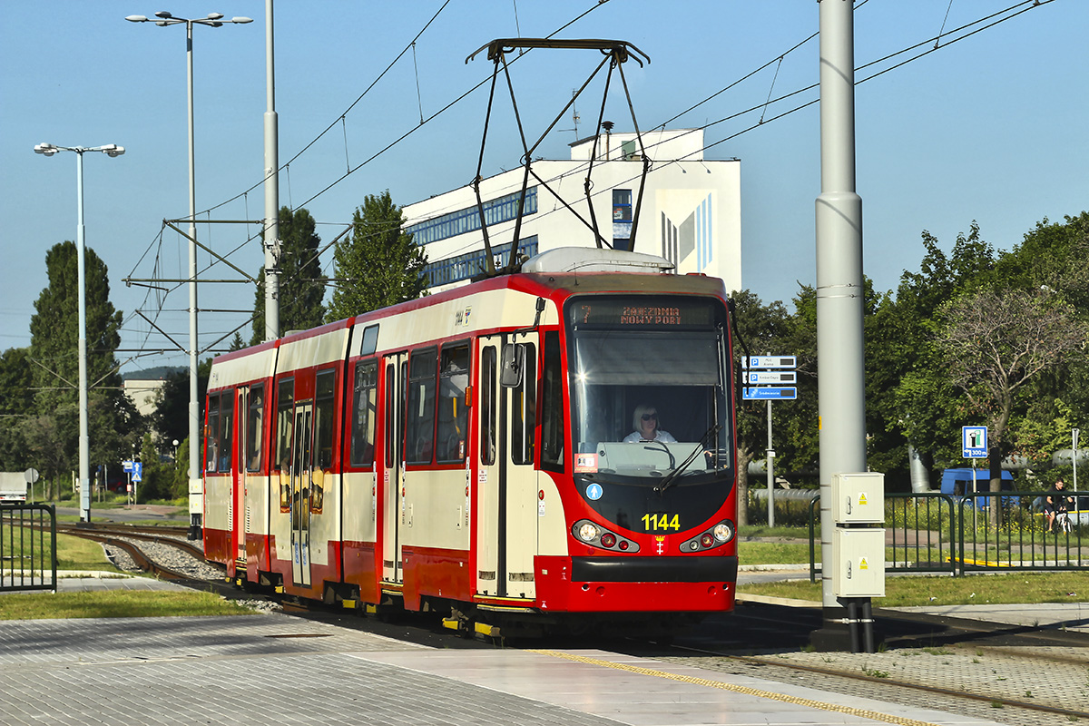 Гданьск, Duewag N8C-MF 01 № 1144