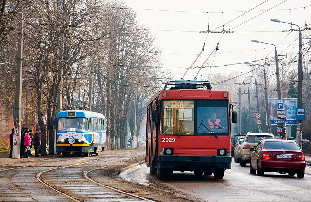 Одесса, ЮМЗ Т1Р (Т2П) № 2029