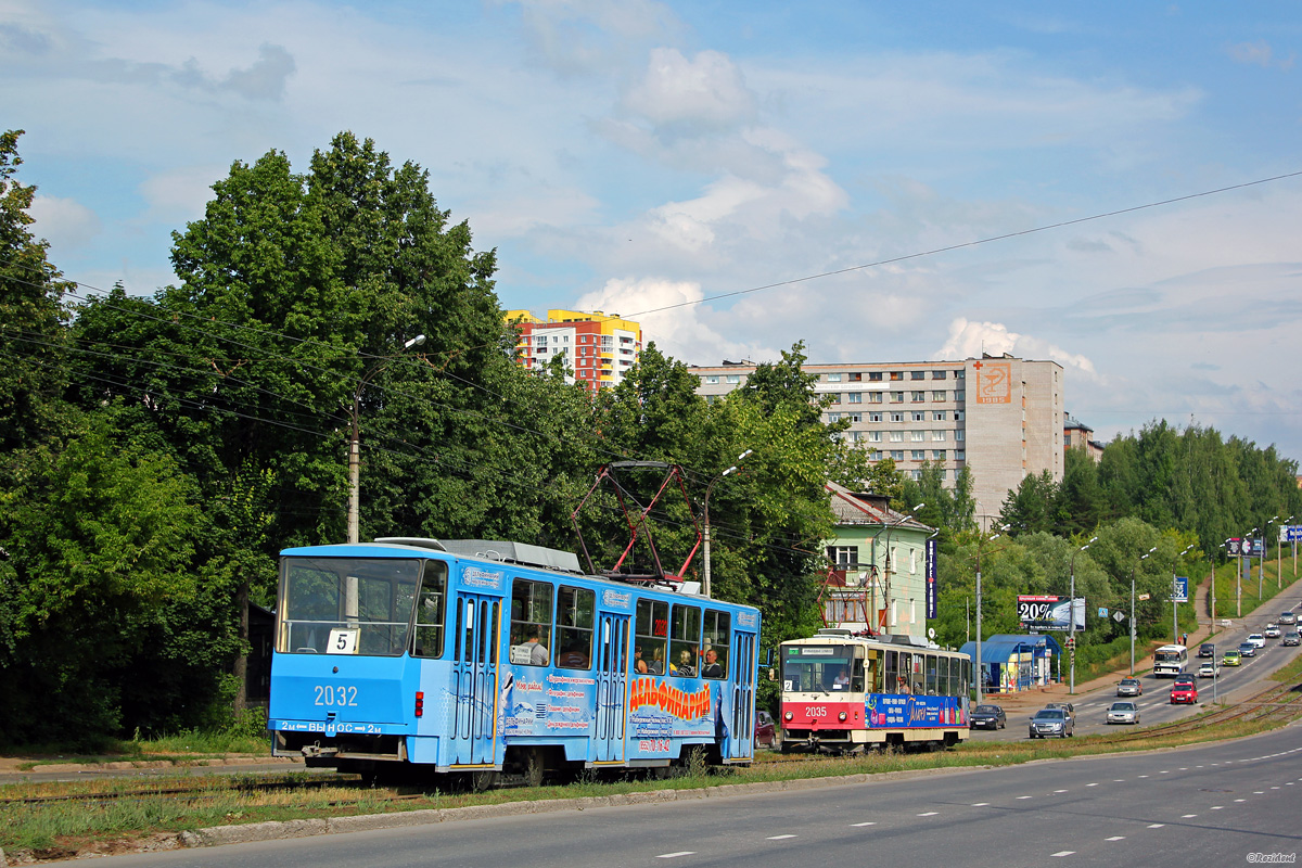 Ижевск, Tatra T6B5SU № 2032
