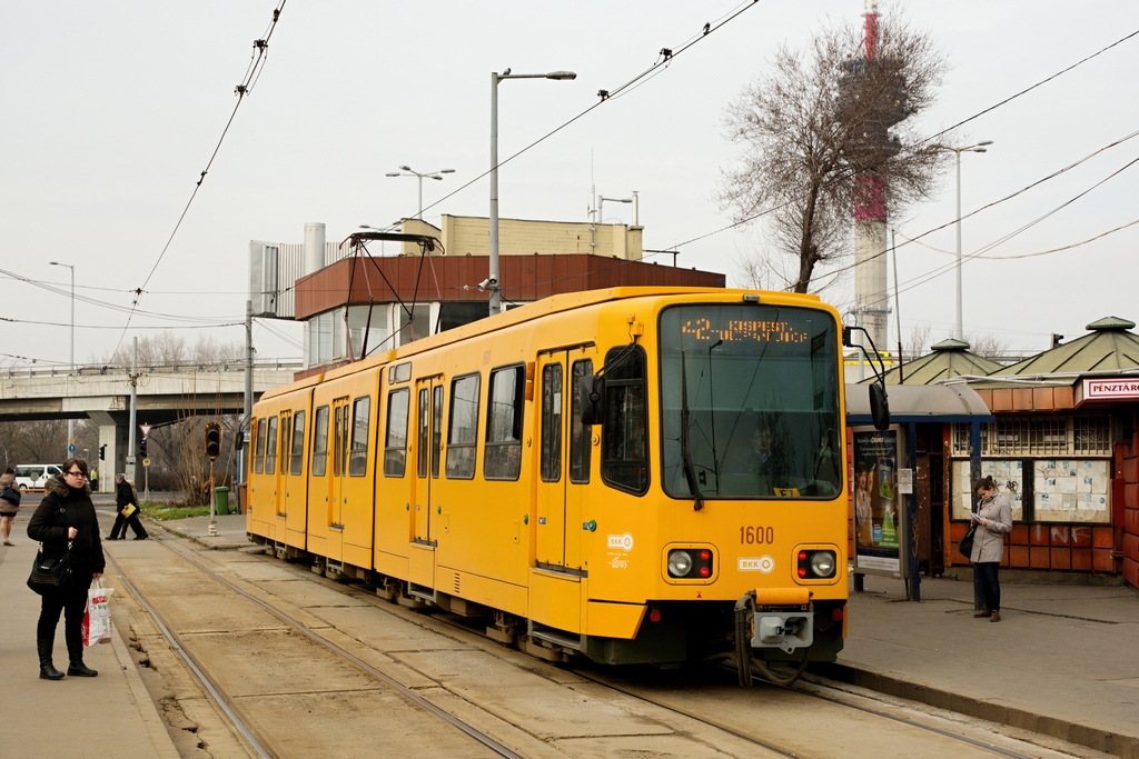 Будапешт, LHB TW6000 № 1600