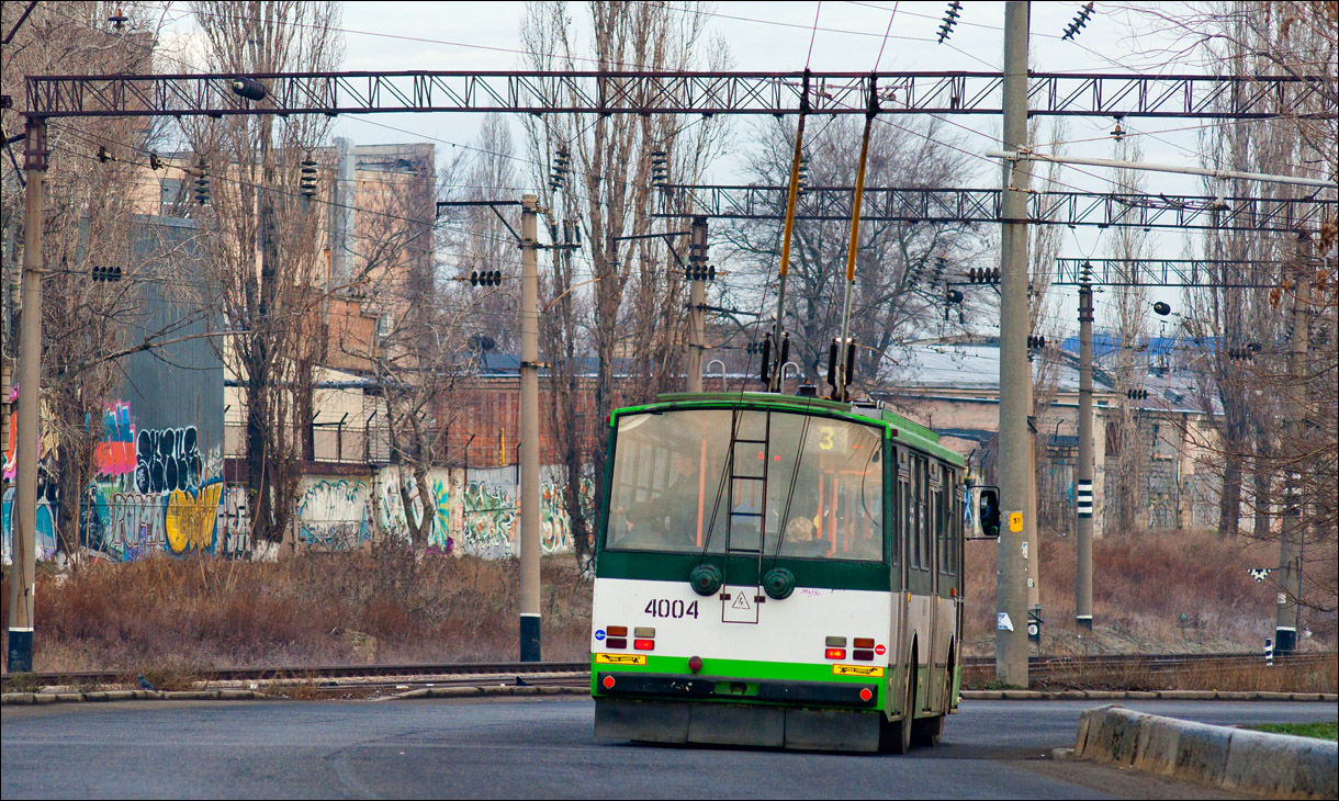 Одесса, Škoda 14TrM № 4004