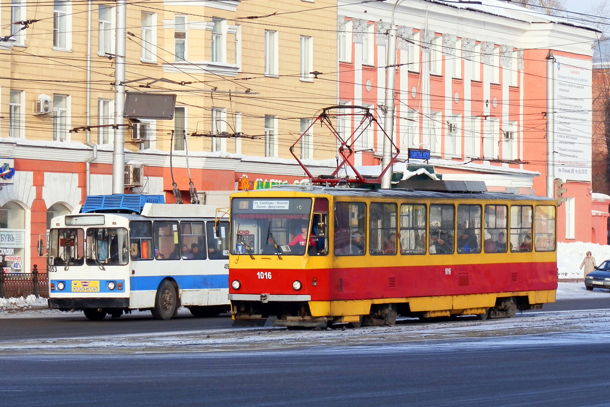 Барнаул, Tatra T6B5SU № 1016