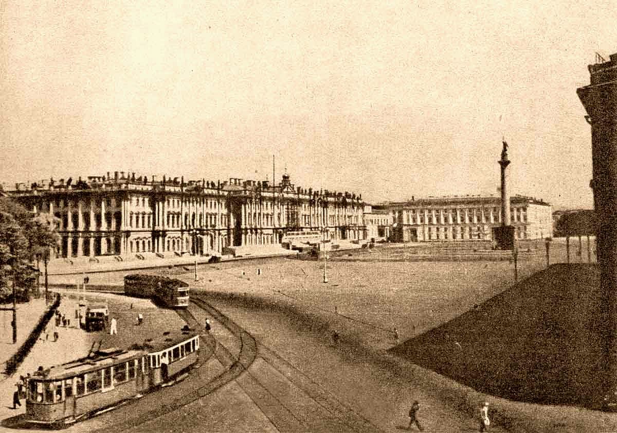 Санкт-Петербург — Исторические фотографии трамвайной инфраструктуры; Санкт-Петербург — Исторические фотографии трамвайных вагонов