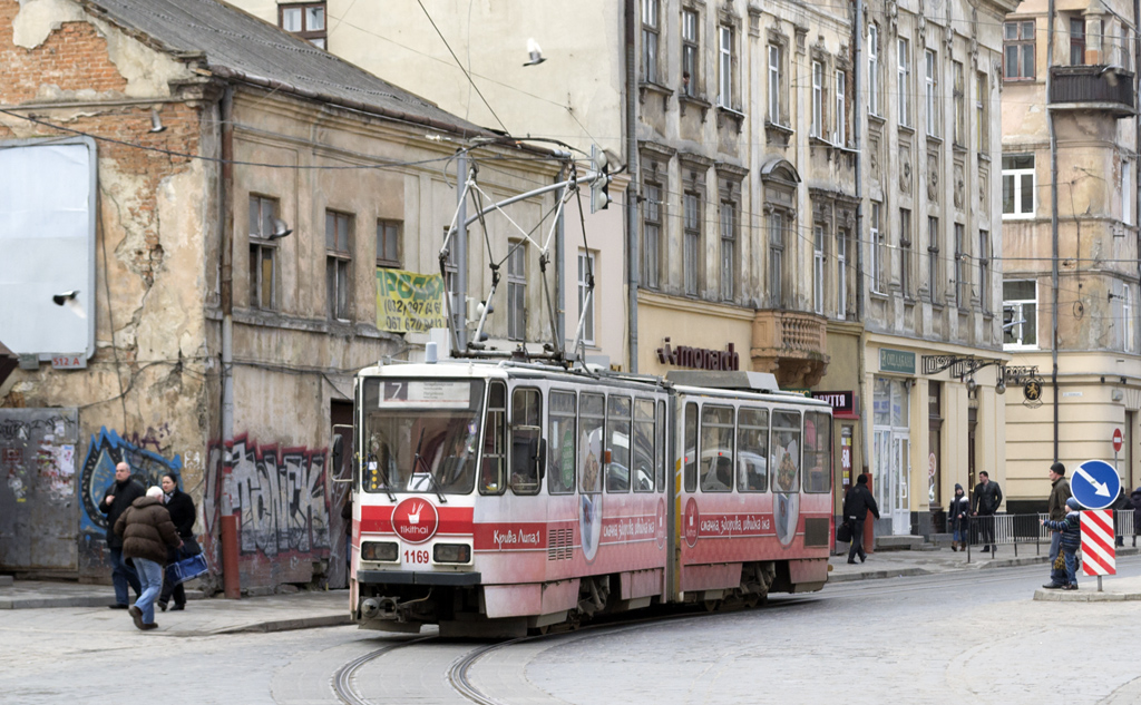 Львов, Tatra KT4D № 1169