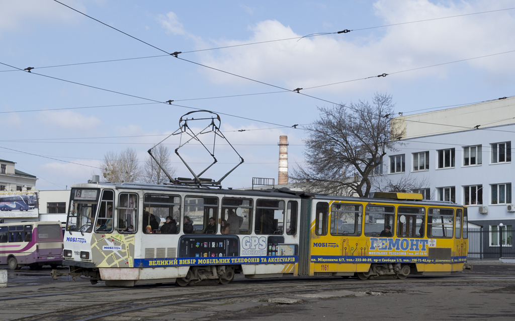 Львов, Tatra KT4D № 1161