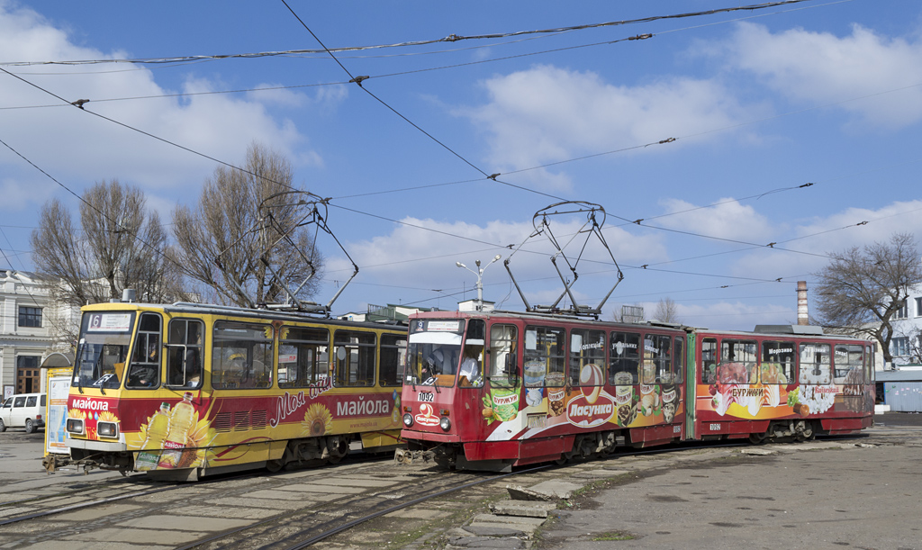 Львов, Tatra KT4SU № 1092