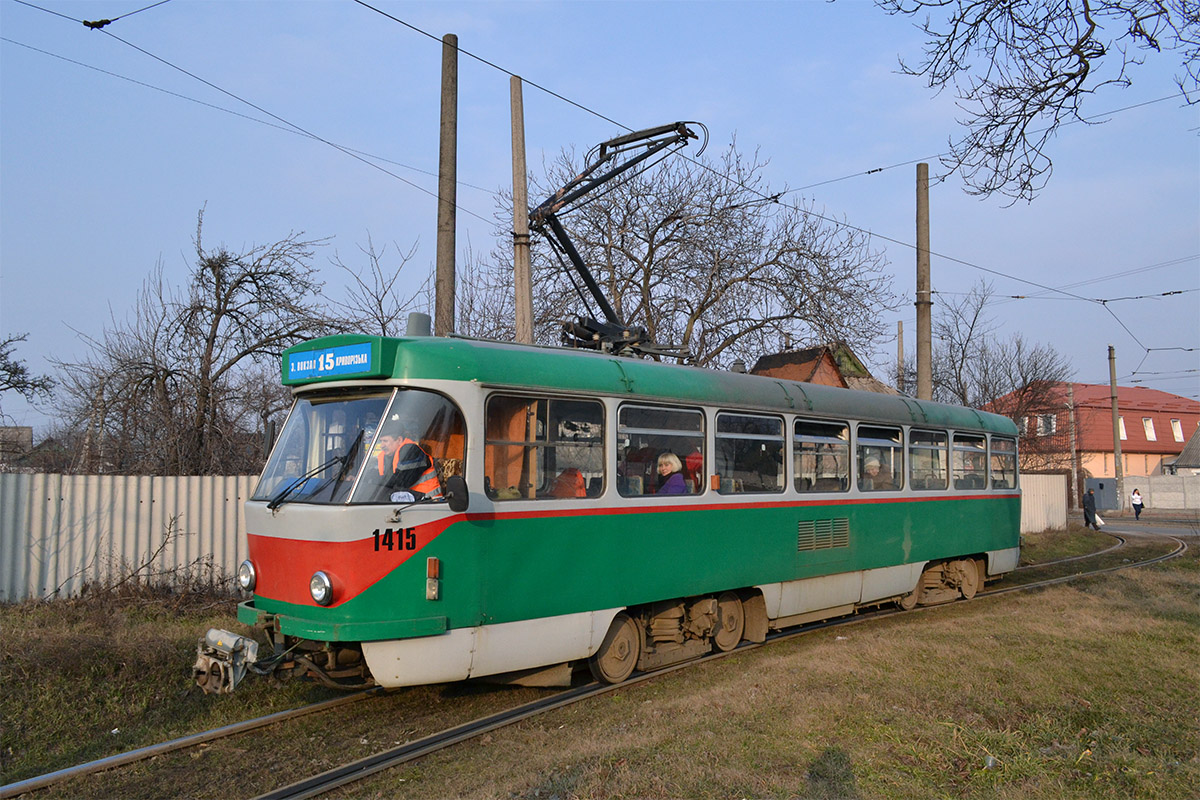 Dnipro, Tatra T4DM N°. 1415 Dnipro, Tatra T4DM N°. 1415