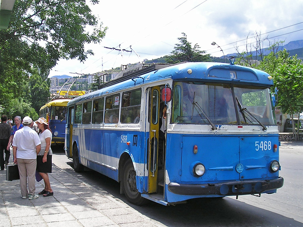 Крымский троллейбус, Škoda 9Tr18 № 5468