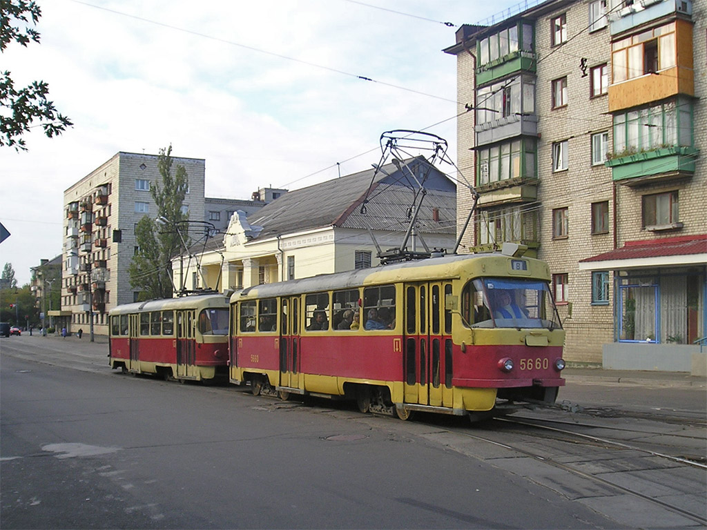 Киев, Tatra T3SU № 5660